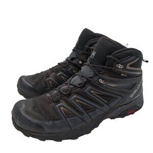 Salomon X Ultra 3 Mid GTX Shoes Mens Size 11 Gore-Tex Hiking Boots Ortholite